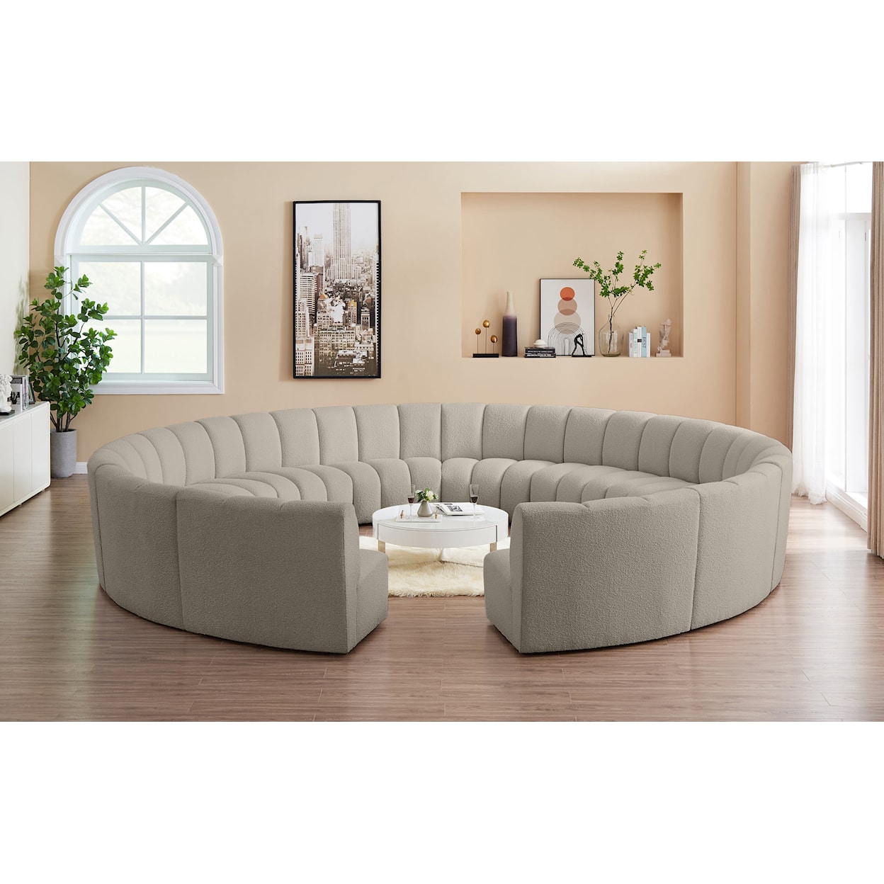 Meridian Furniture Infinity 12pc. Modular Sectional