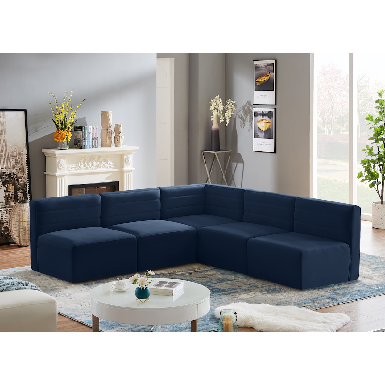 Meridian Furniture Quincy Modular Sectional