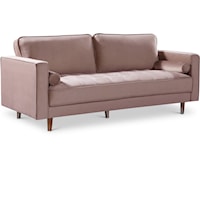 Emily Pink Velvet Sofa
