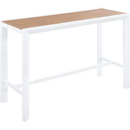 Aluminum Rectangle Bar Table