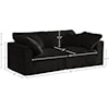 Meridian Furniture Cozy Comfort Modular Sofa