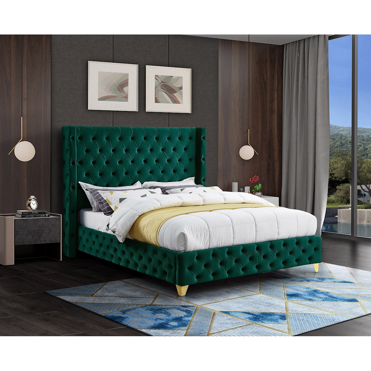 Meridian Furniture Savan King Bed
