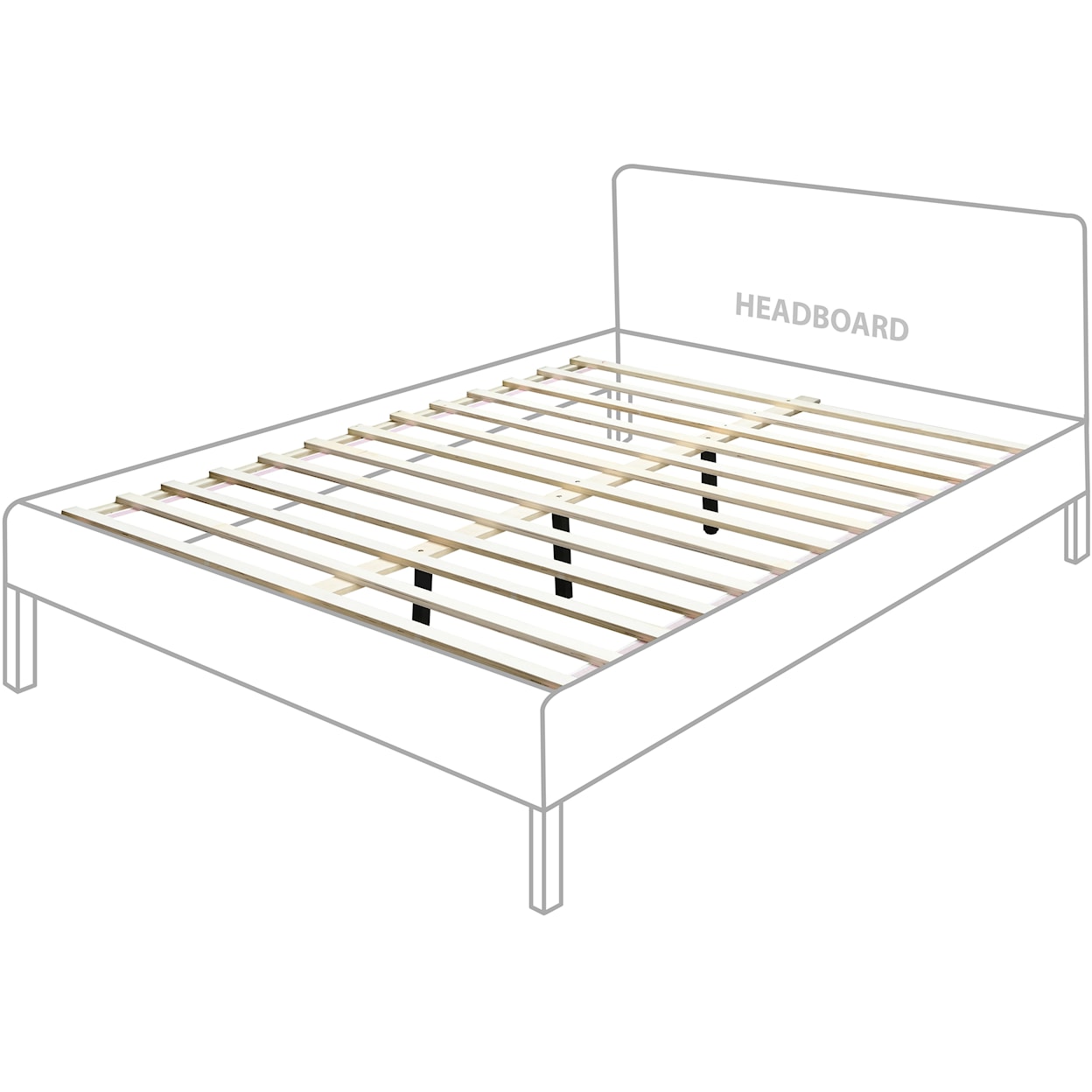 Meridian Furniture Siena Queen Bed (3 Boxes)