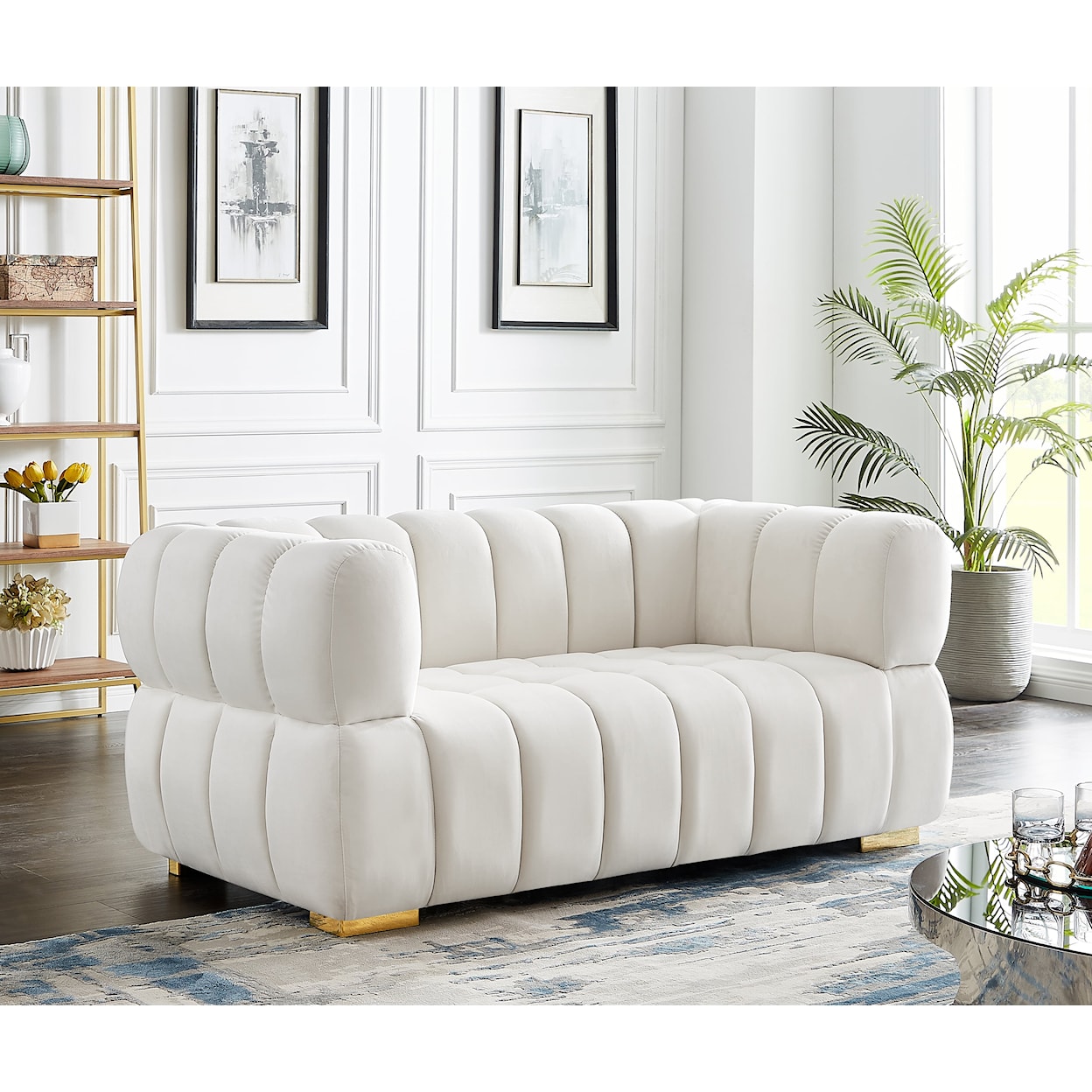 Meridian Furniture Gwen Loveseat