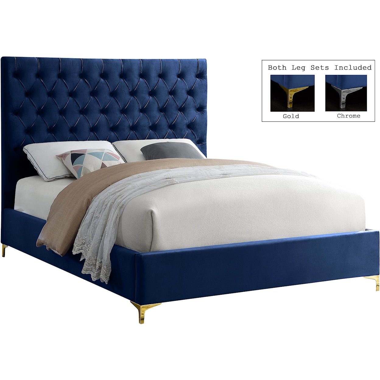 Meridian Furniture Cruz Queen Bed