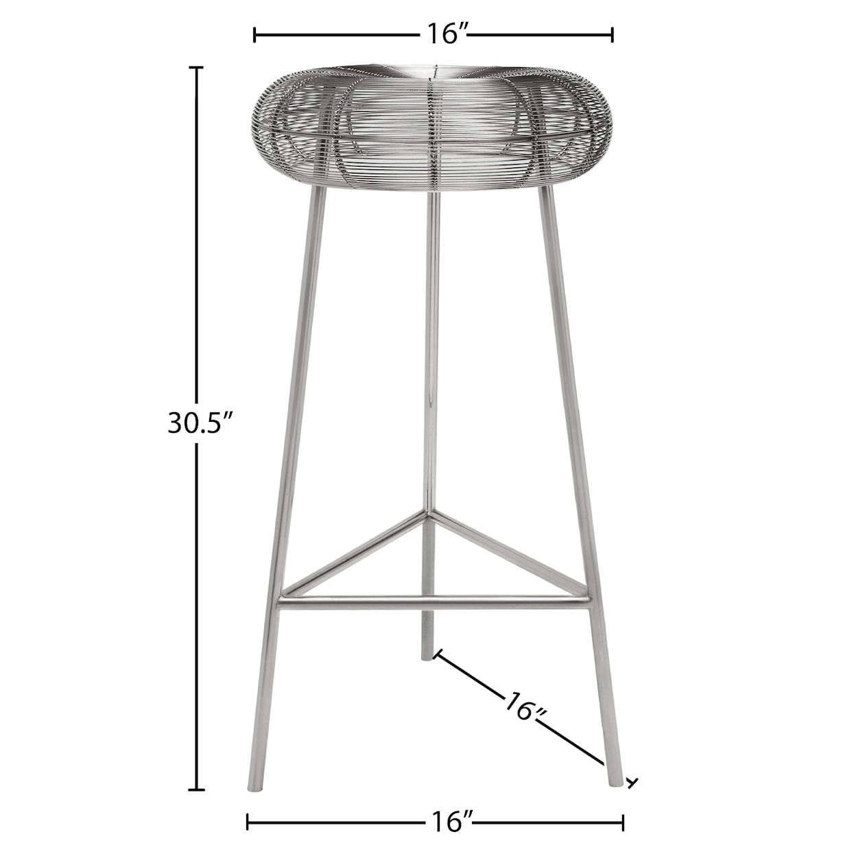 Meridian Furniture Tuscany Bar Stool