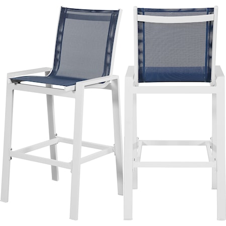 Aluminum Mesh Barstool