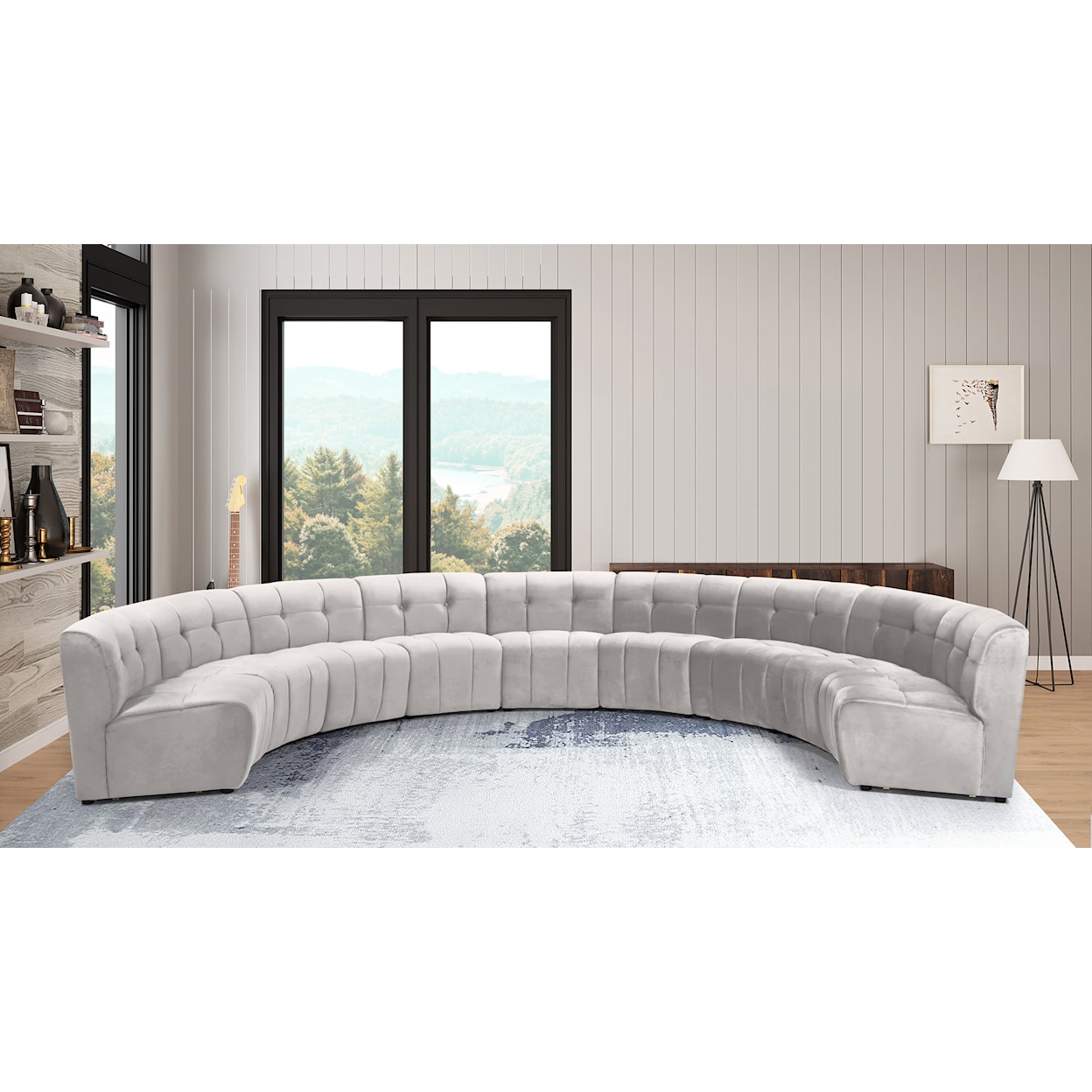 Meridian Furniture Limitless 9pc. Modular Sectional