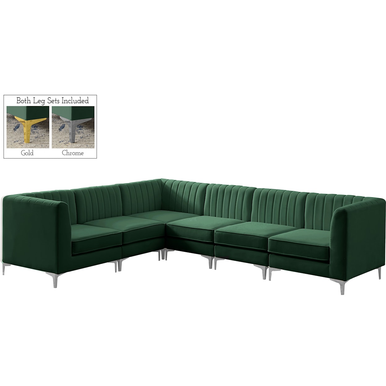 Meridian Furniture Alina Modular Sectional