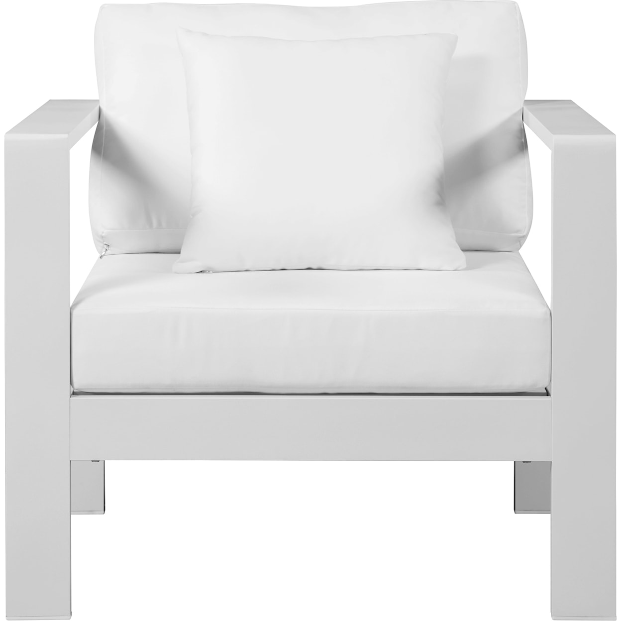 Meridian Furniture Nizuc Aluminum Arm Chair