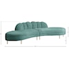 Meridian Furniture Divine 2pc. Sectional