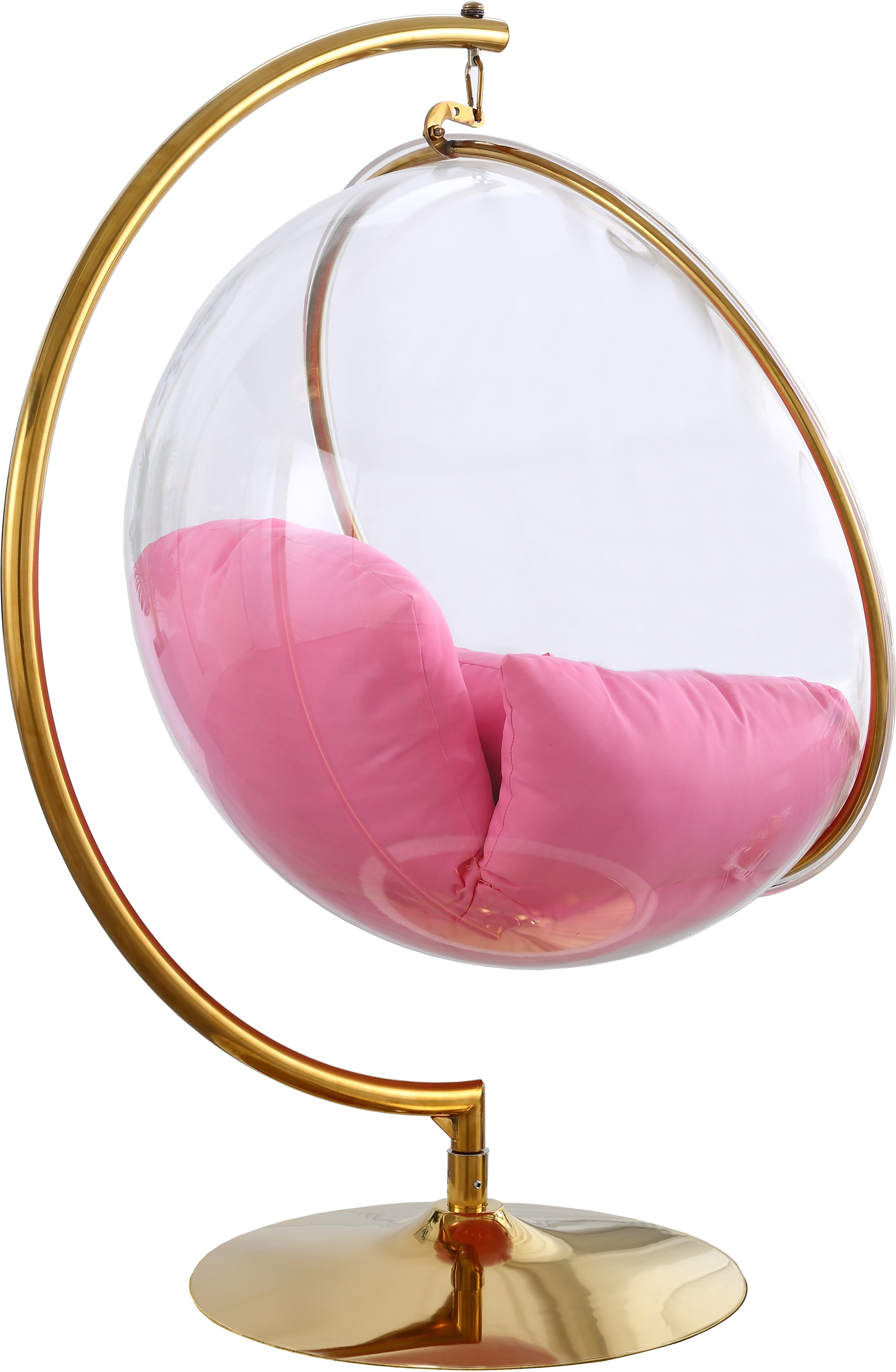 Luna pink fabric on sale acrylic swing bubble