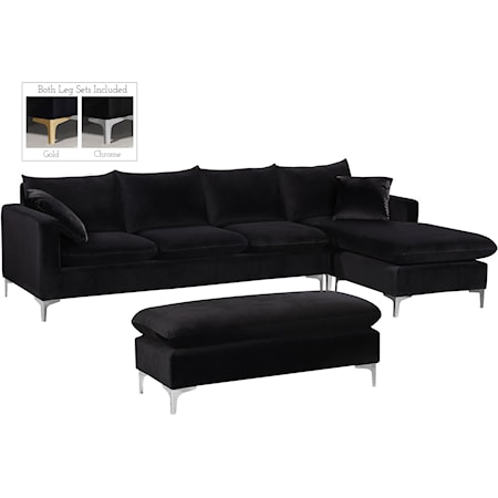 2pc. Reversible Sectional