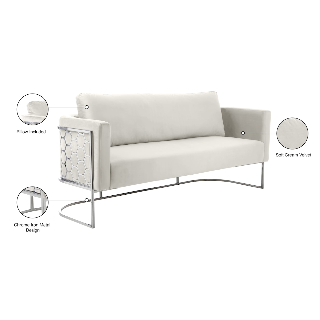 Meridian Furniture Casa Sofa