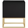 Meridian Furniture Maxine 2-Drawer Nightstand