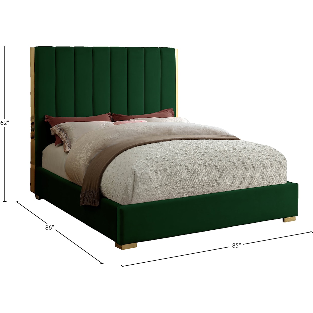 Meridian Furniture Becca King Bed