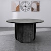 Meridian Furniture Benito Round Black Oak Dining Table