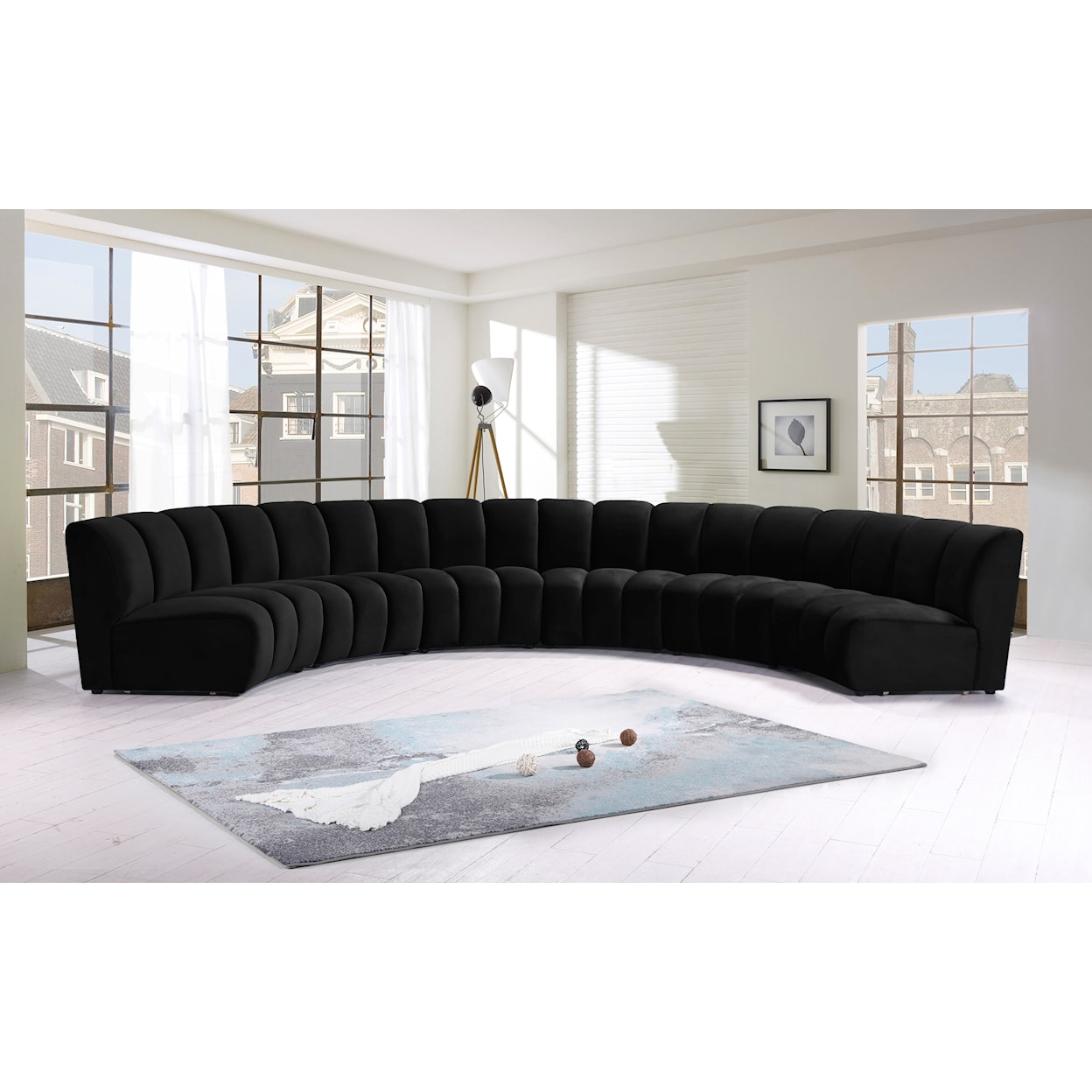 Meridian Furniture Infinity 6pc. Modular Sectional