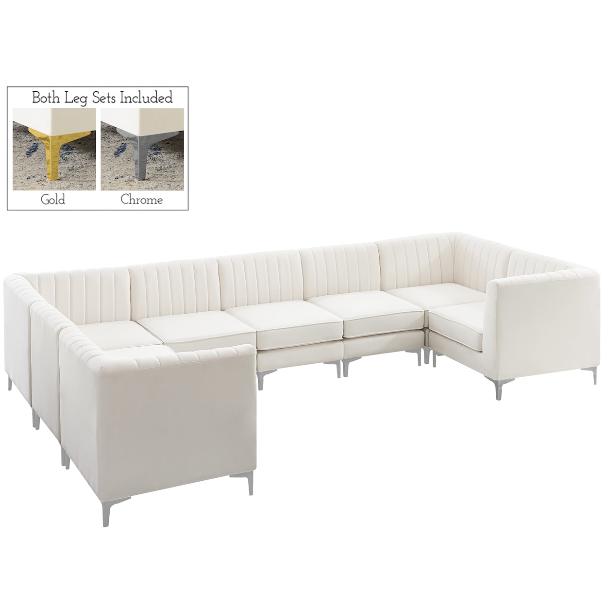 Meridian Furniture Alina Modular Sectional