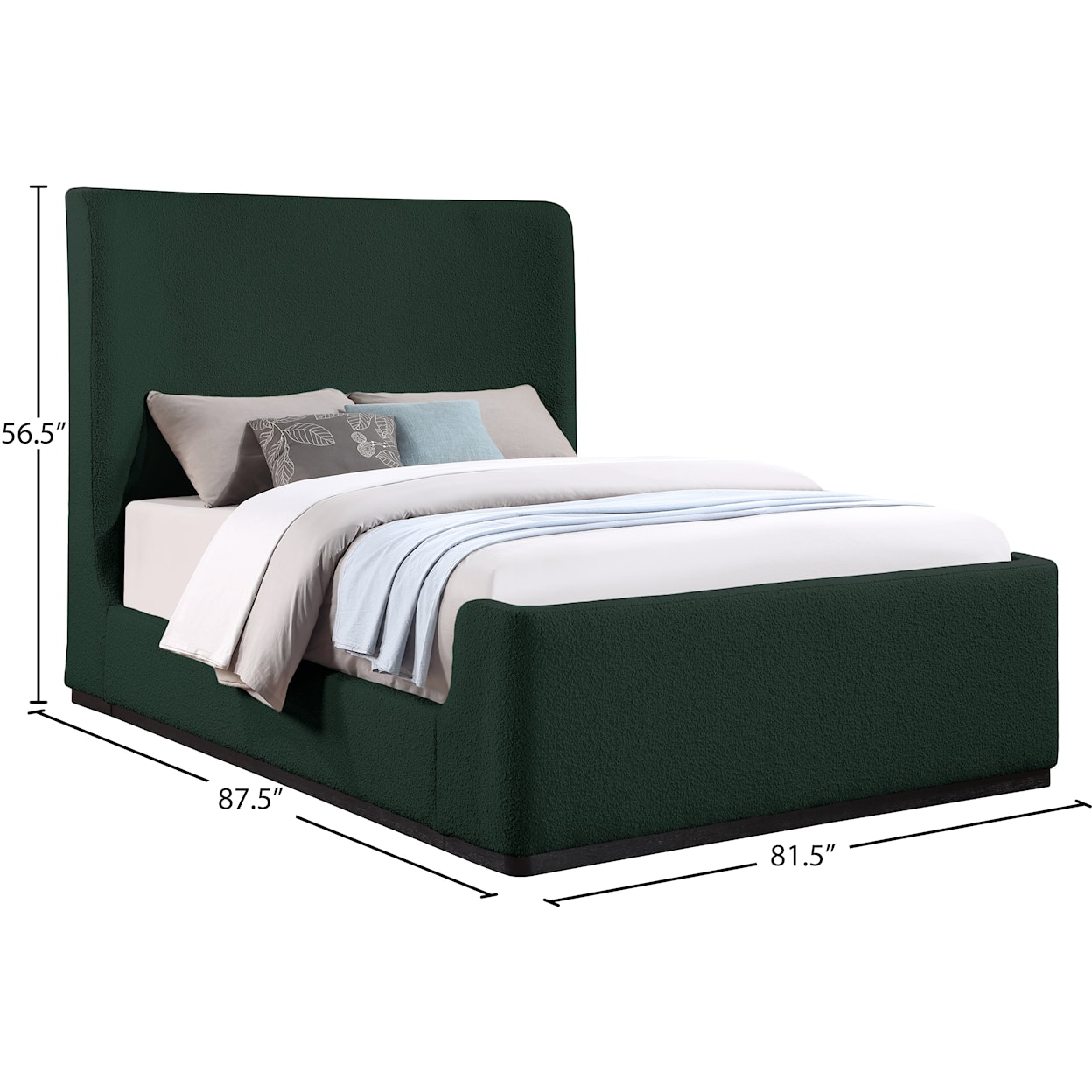 Meridian Furniture Oliver King Bed (3 Boxes)