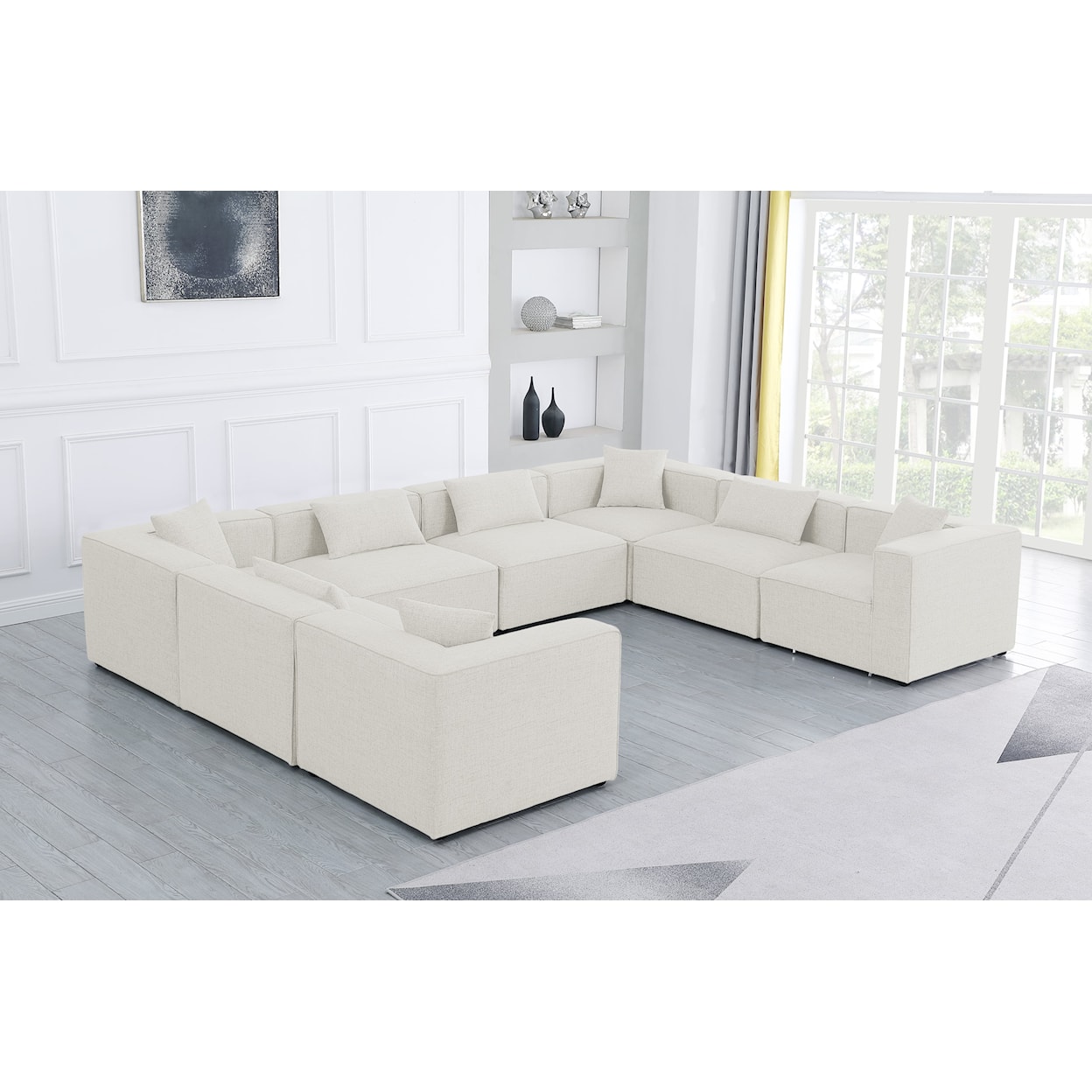 Meridian Furniture Cube Modular Sectional