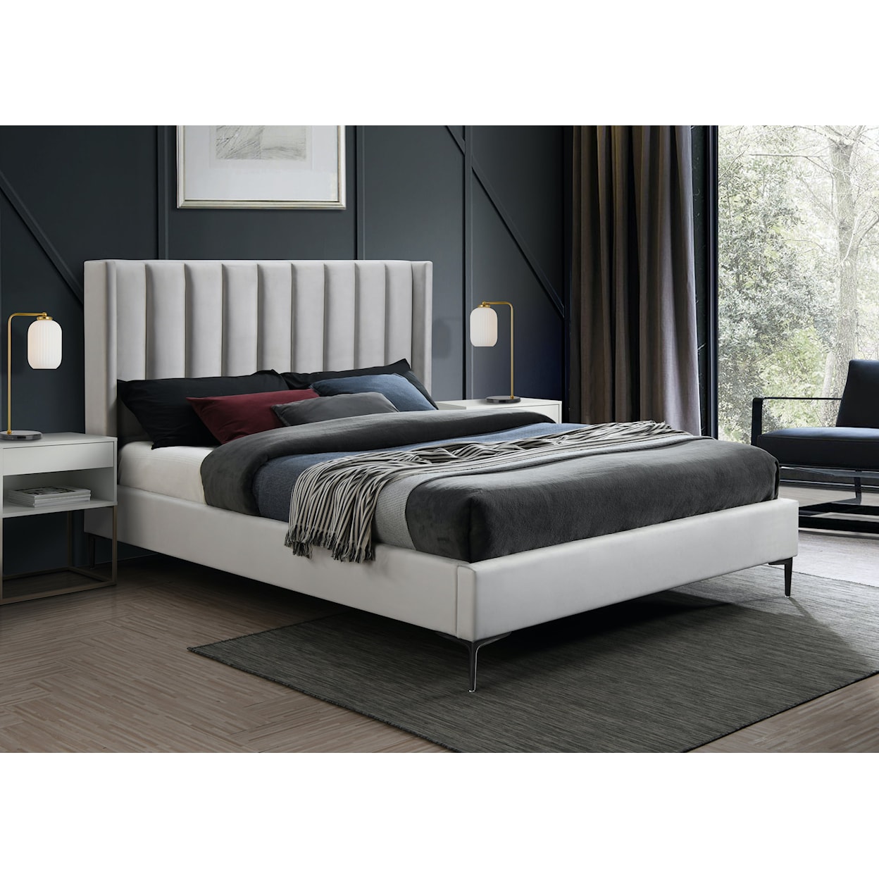 Meridian Furniture Nadia Full Bed
