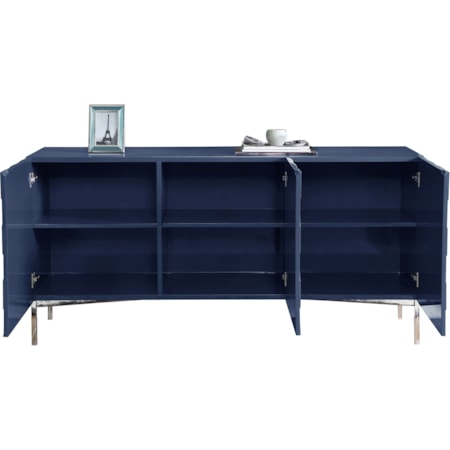 Navy Sideboard with Storage