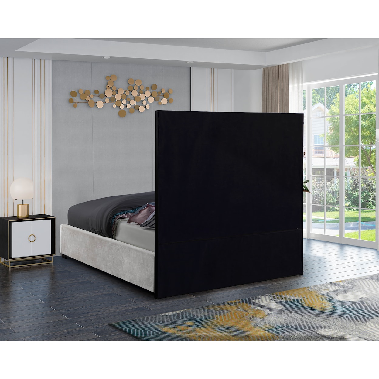 Meridian Furniture Taj King Bed