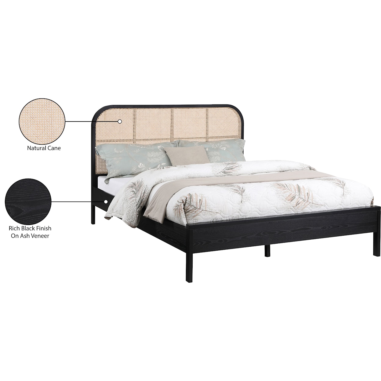 Meridian Furniture Siena Full Bed (3 Boxes)