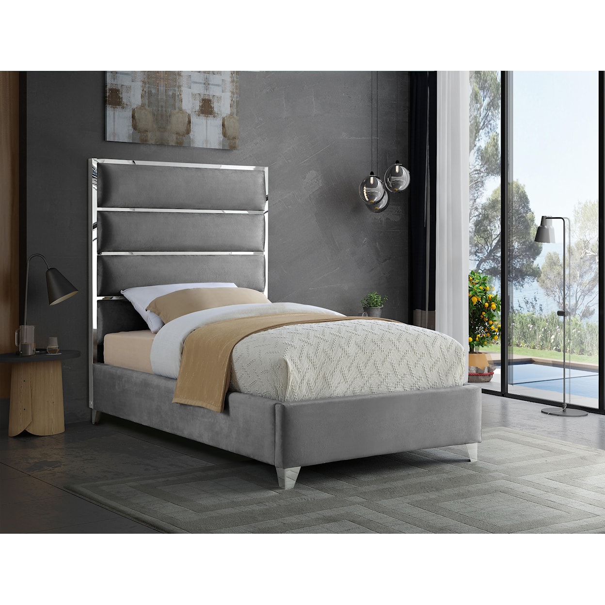 Meridian Furniture Zuma Twin Bed