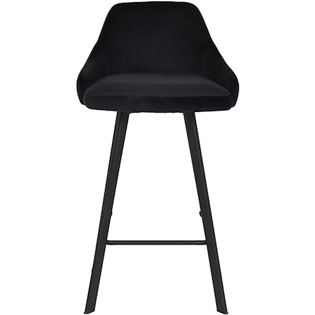 Upholstered Counter-Height Dining Stool