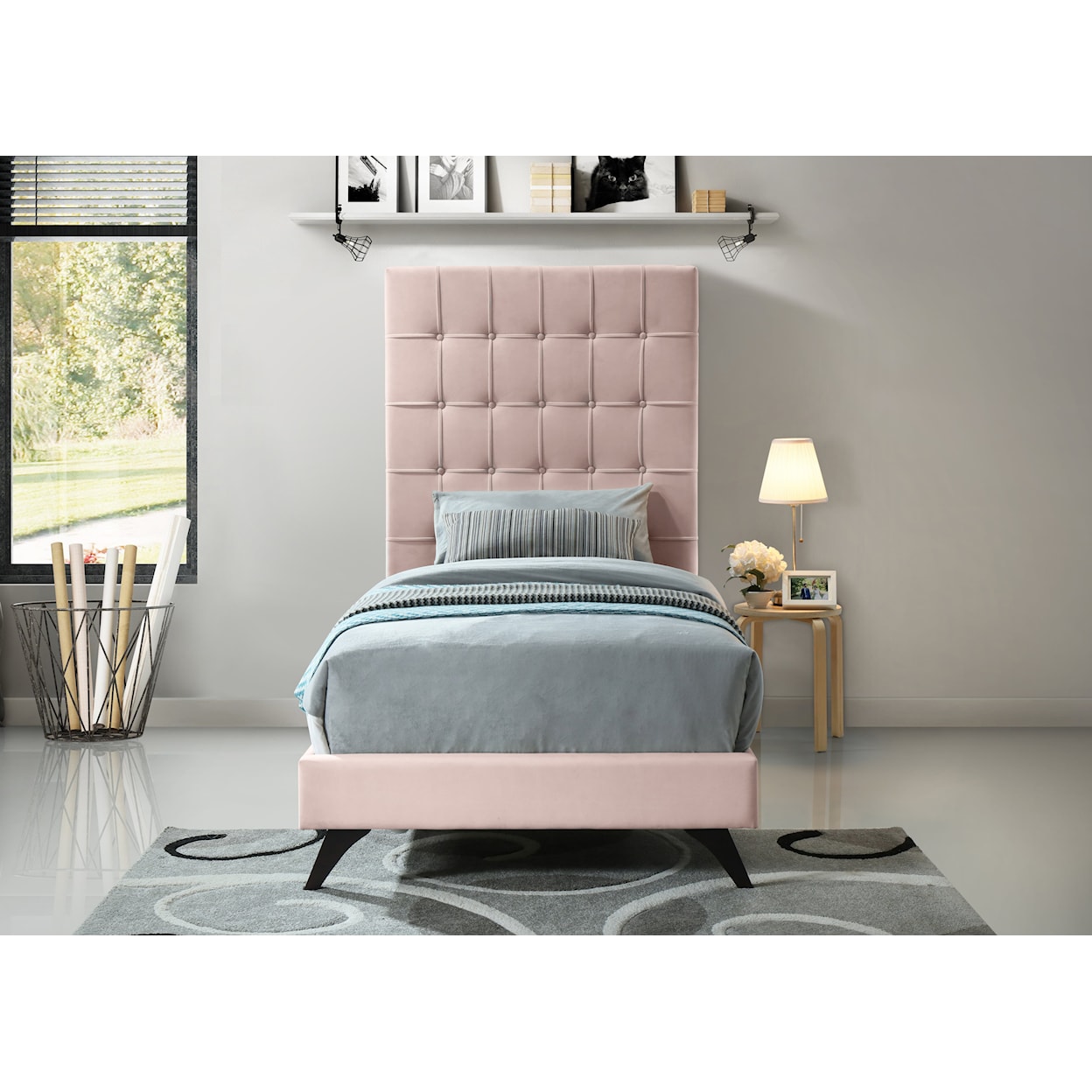 Meridian Furniture Elly Twin Bed