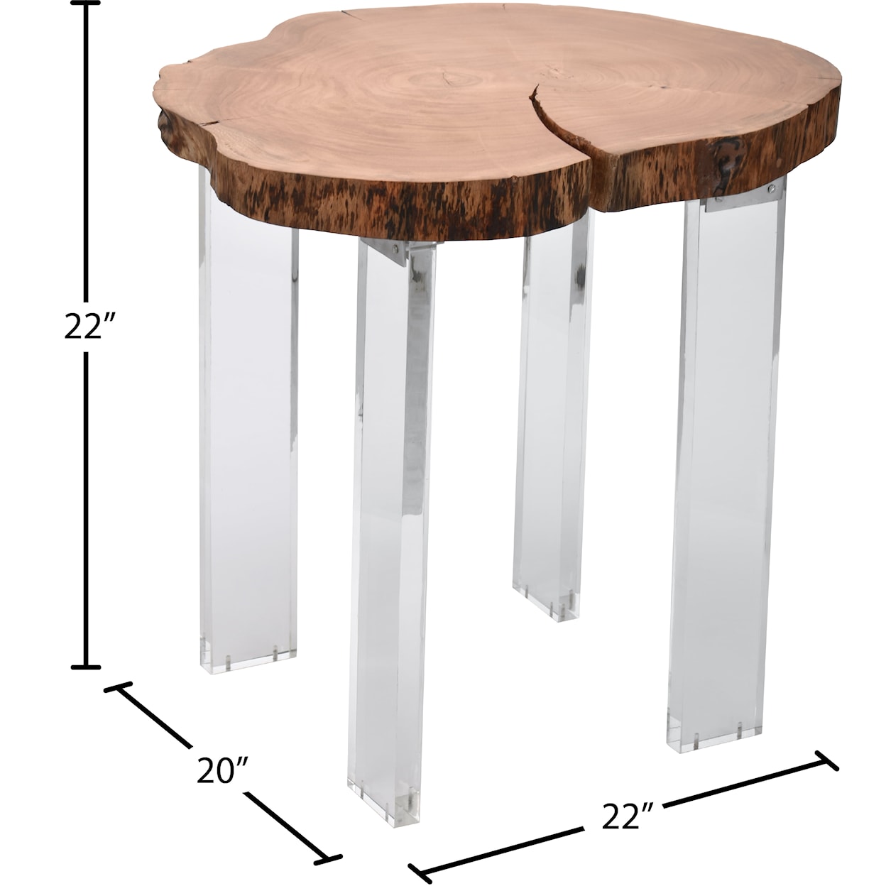 Meridian Furniture Woodland End Table