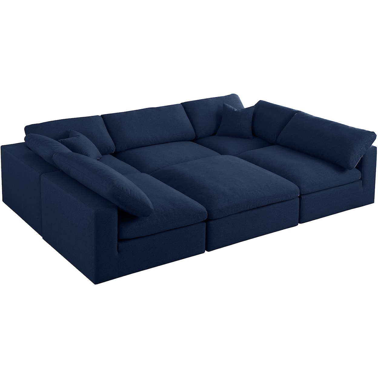 Meridian Furniture Serene Deluxe Comfort Modular Sectional