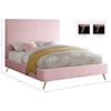 Meridian Furniture Jasmine King Bed
