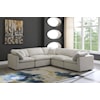 Meridian Furniture Plush Standard Comfort Modular Sectional