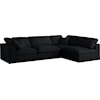 Meridian Furniture Plush Standard Comfort Modular Sectional