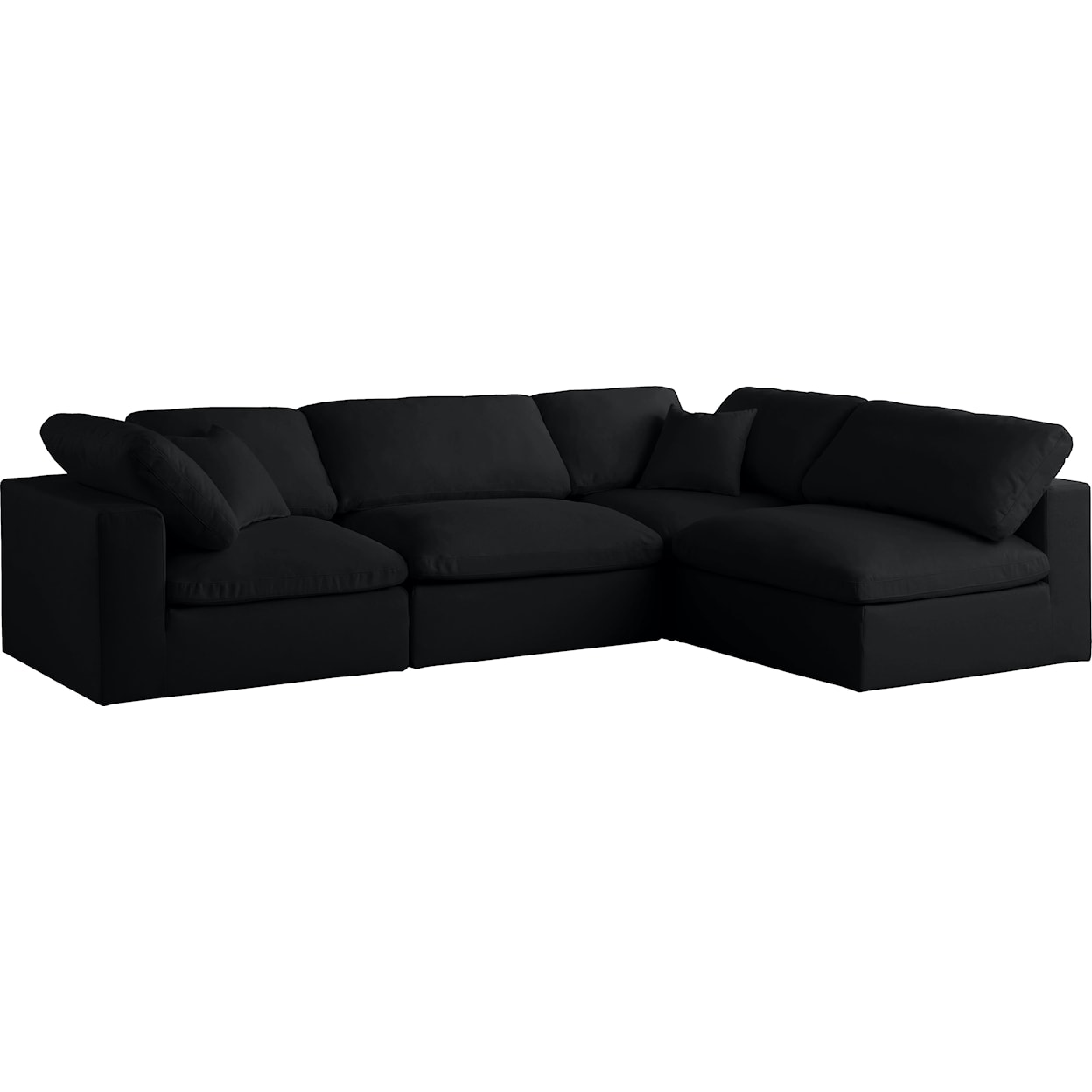 Meridian Furniture Plush Standard Comfort Modular Sectional