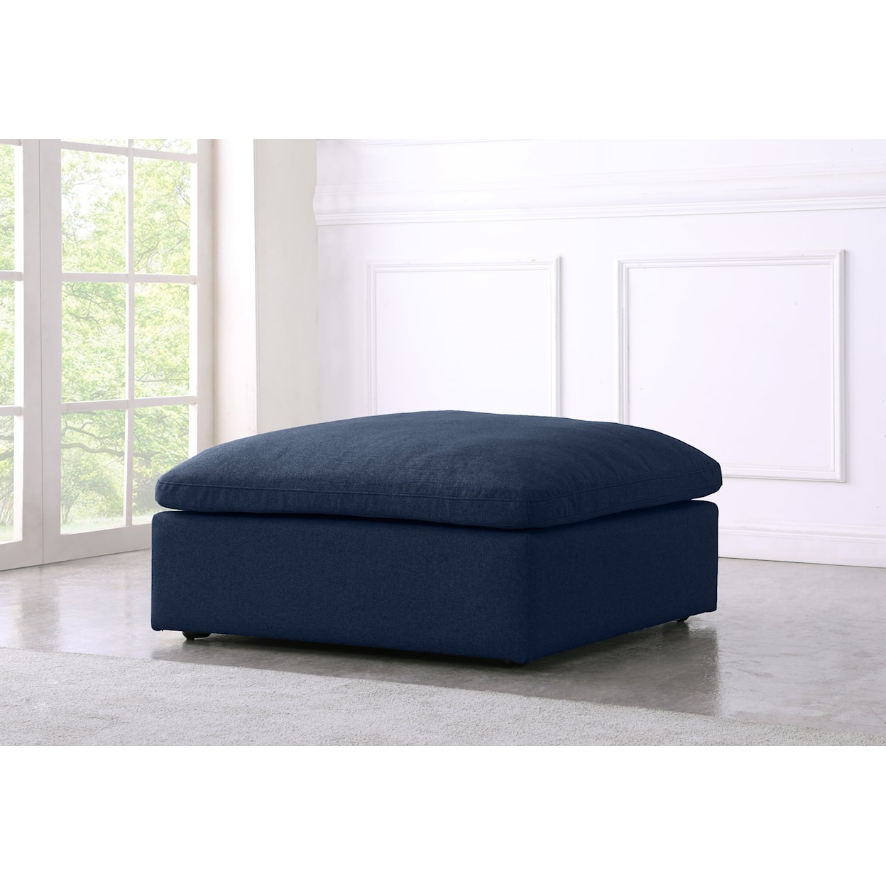 Meridian Furniture Serene Deluxe Comfort Modular Ottoman