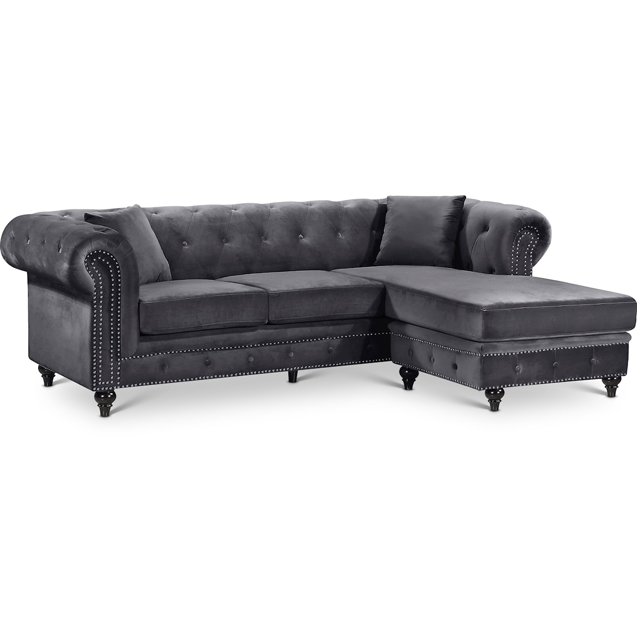 Meridian Furniture Sabrina 2pc. Reversible Sectional