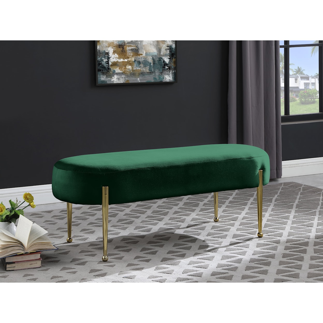 Meridian Furniture Gia Bench