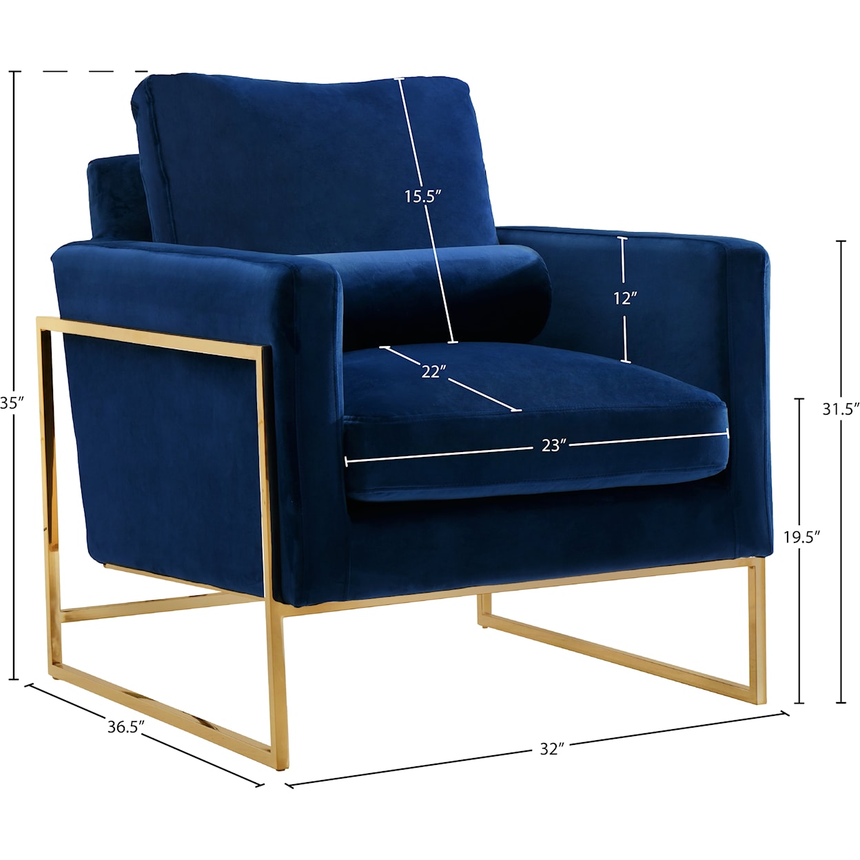 Meridian Furniture Mila Chair
