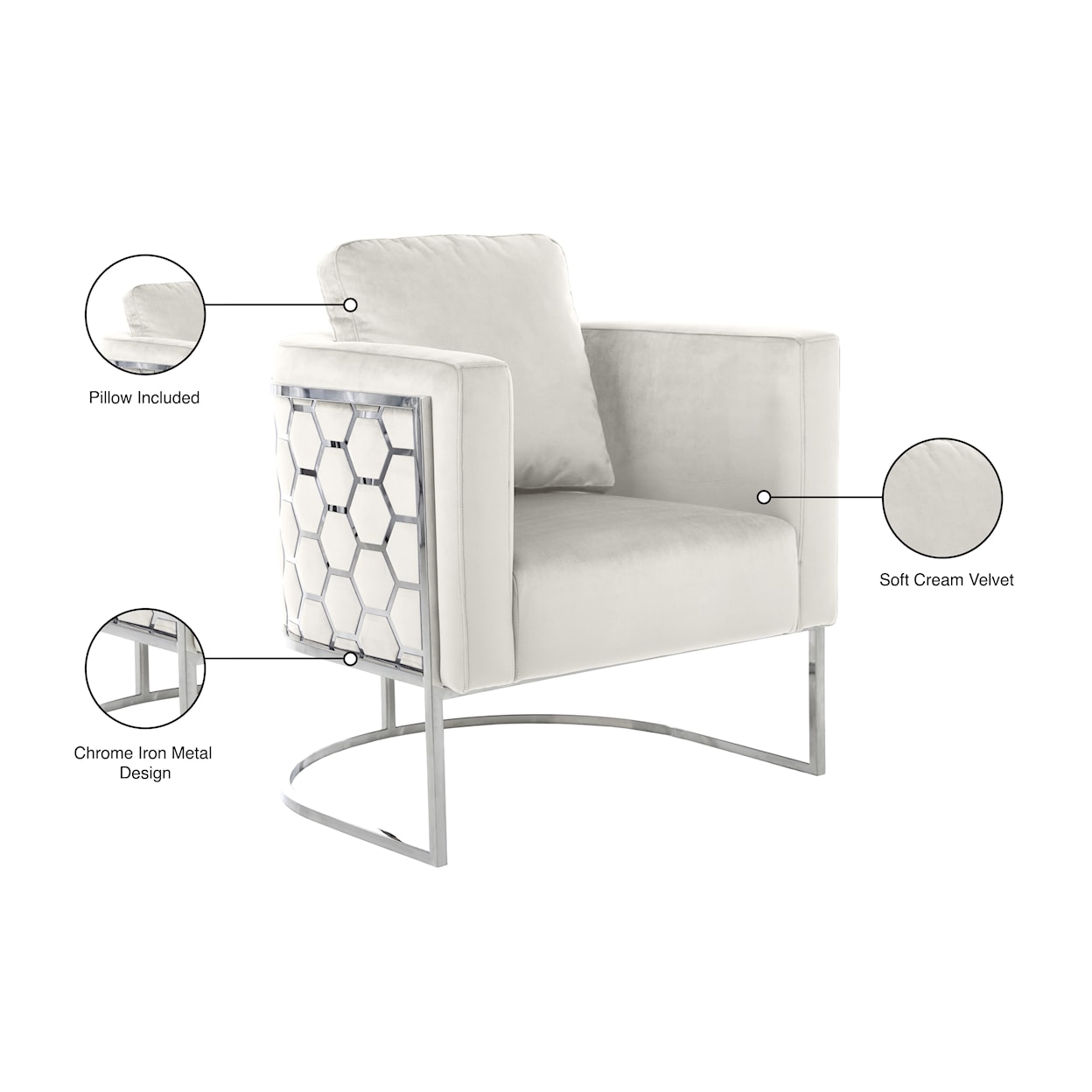 Meridian Furniture Casa Chair