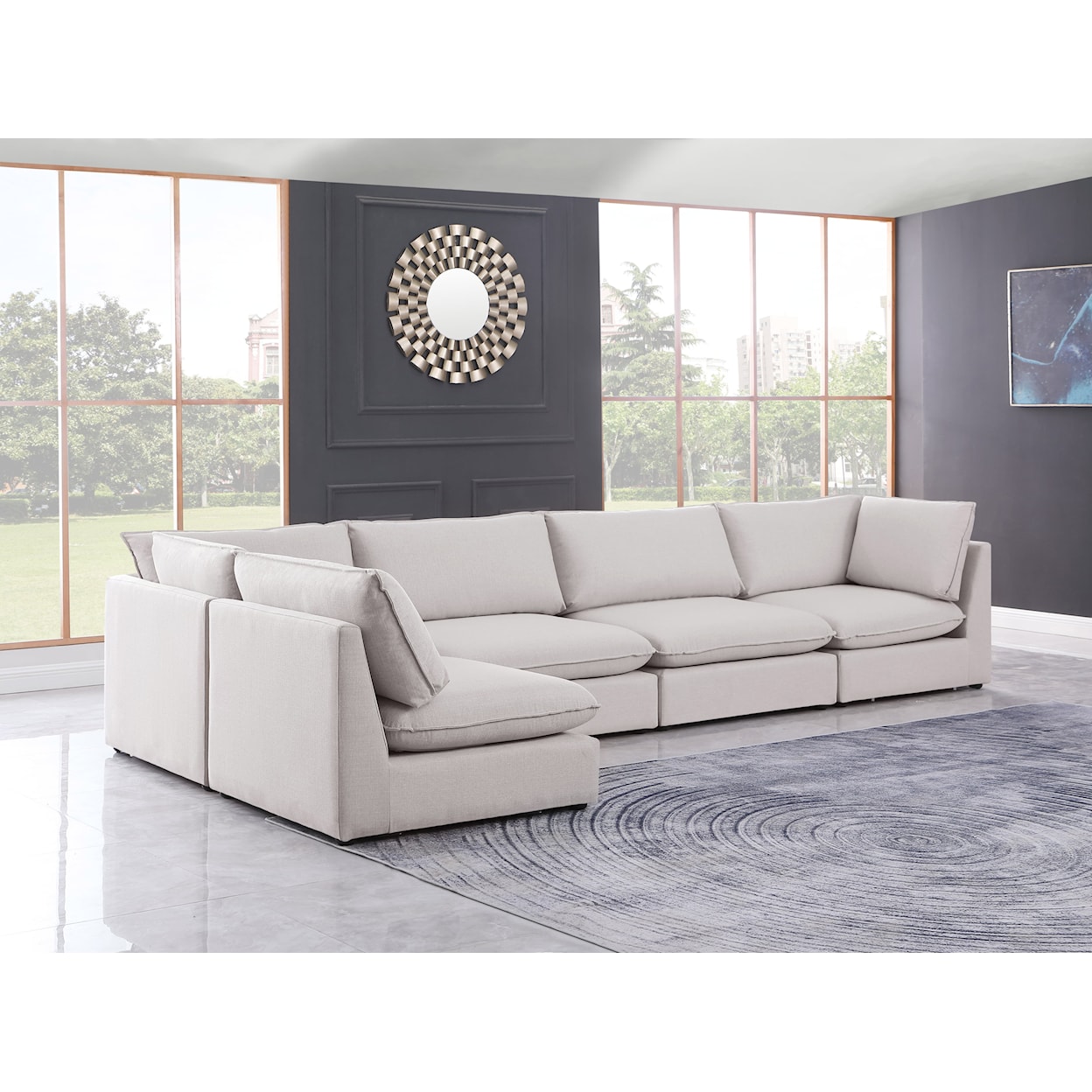 Meridian Furniture Mackenzie Modular Sectional