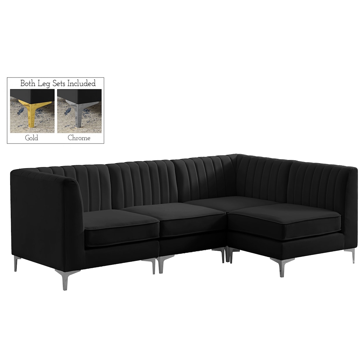 Meridian Furniture Alina Modular Sectional