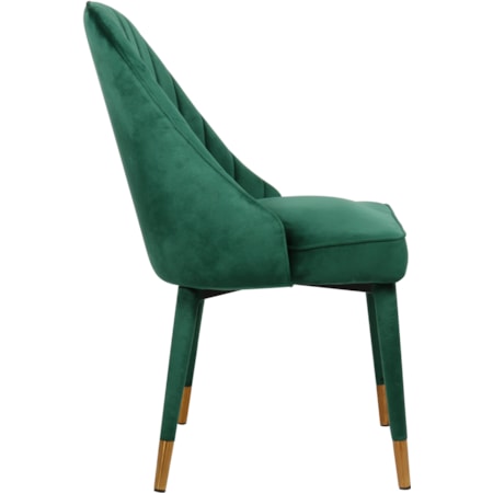 Green Velvet Dining Chair