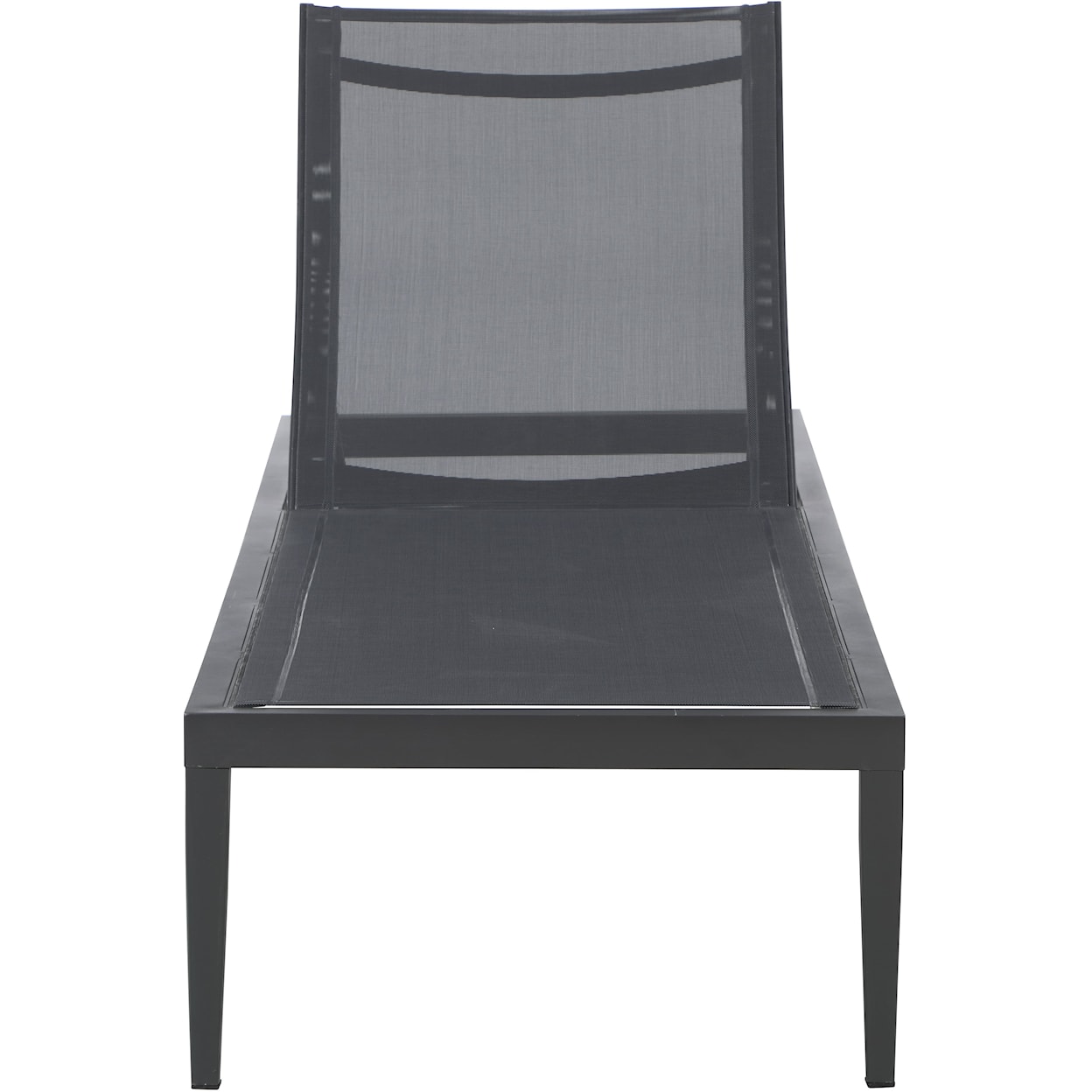 Meridian Furniture Nizuc Aluminum Mesh Chaise Lounge Chair