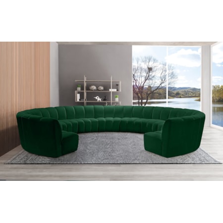 11pc. Modular Sectional