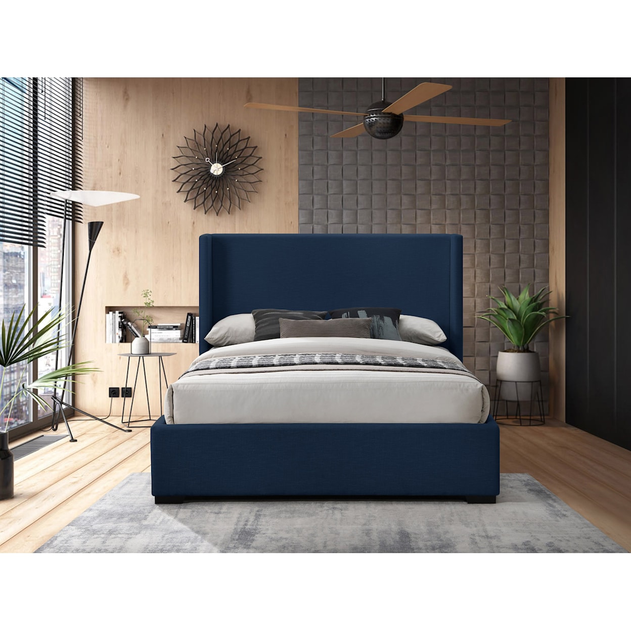 Meridian Furniture Oxford Full Bed (3 Boxes)