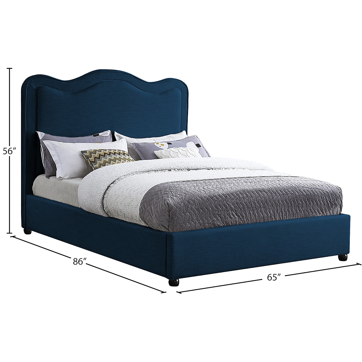 Meridian Furniture Felix King Bed